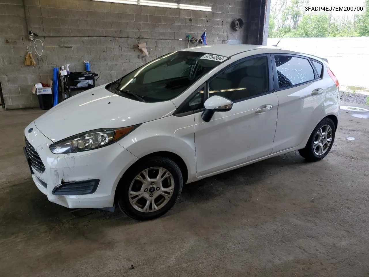 2014 Ford Fiesta Se VIN: 3FADP4EJ7EM200700 Lot: 59784094