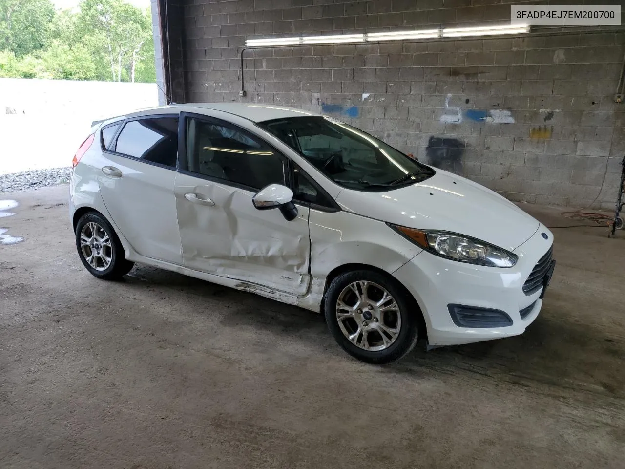 2014 Ford Fiesta Se VIN: 3FADP4EJ7EM200700 Lot: 59784094