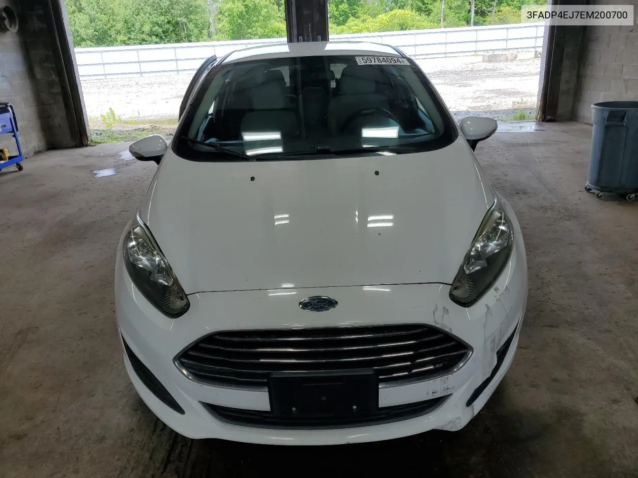 2014 Ford Fiesta Se VIN: 3FADP4EJ7EM200700 Lot: 59784094