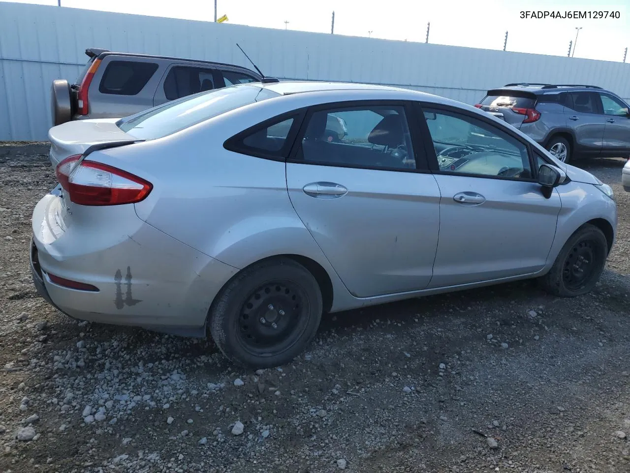 2014 Ford Fiesta S VIN: 3FADP4AJ6EM129740 Lot: 59926524