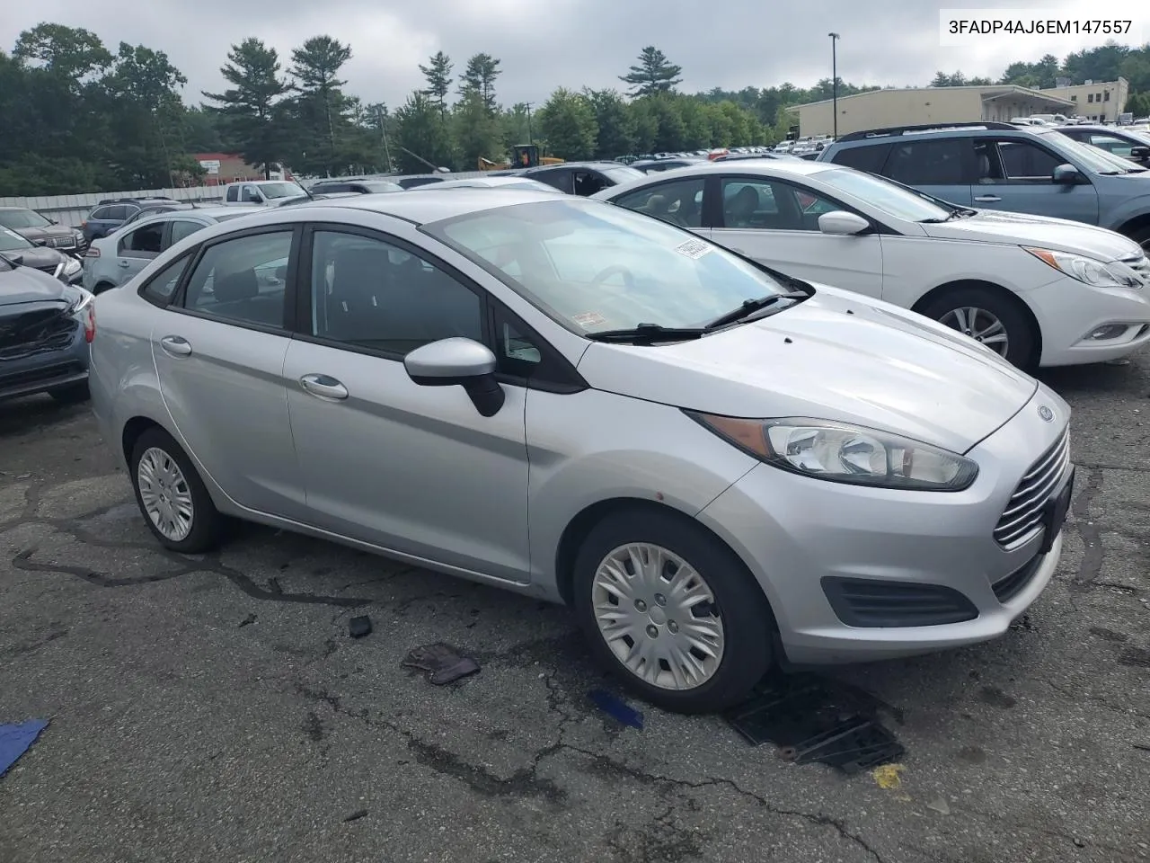 2014 Ford Fiesta S VIN: 3FADP4AJ6EM147557 Lot: 59963324