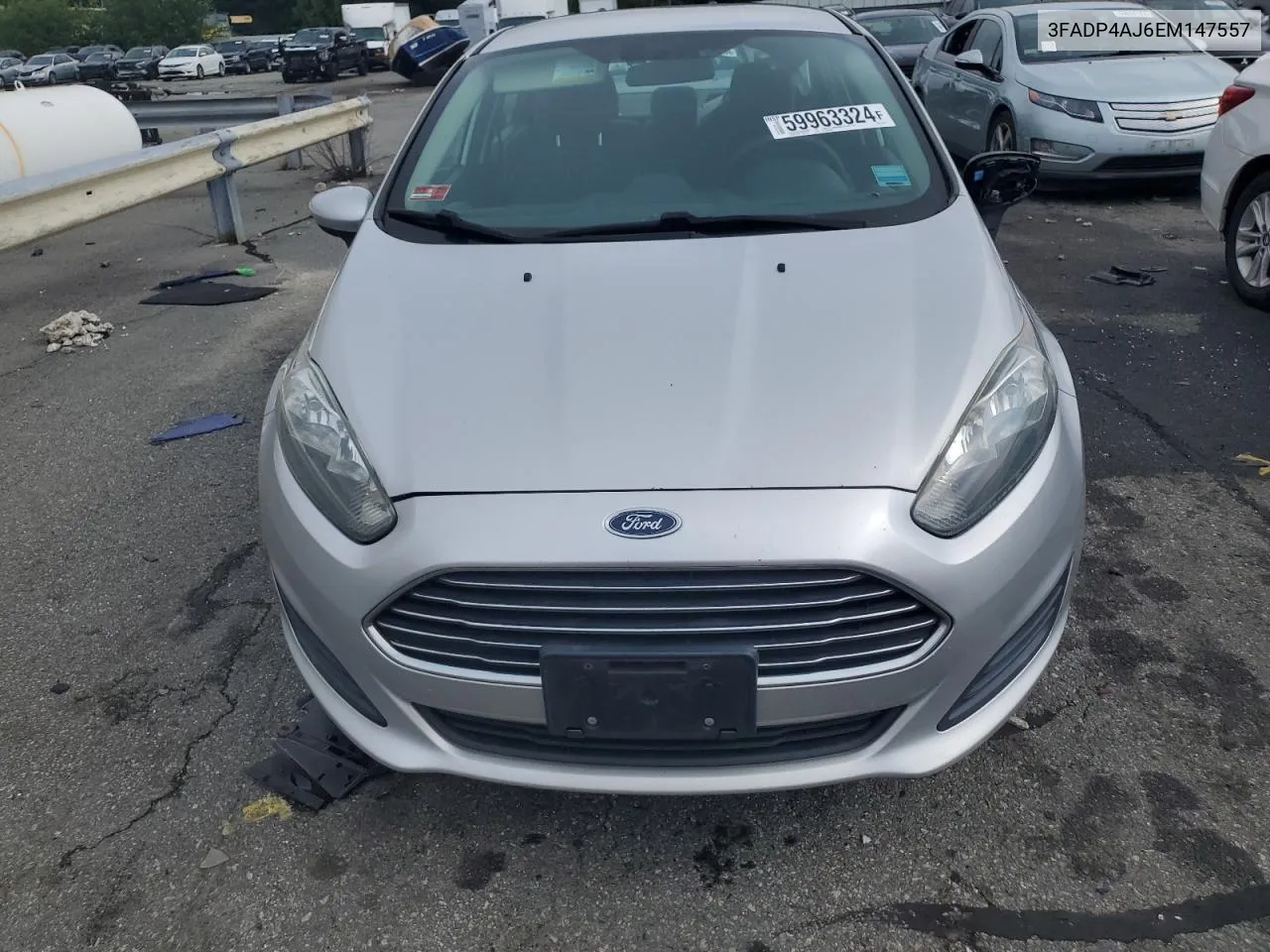 3FADP4AJ6EM147557 2014 Ford Fiesta S