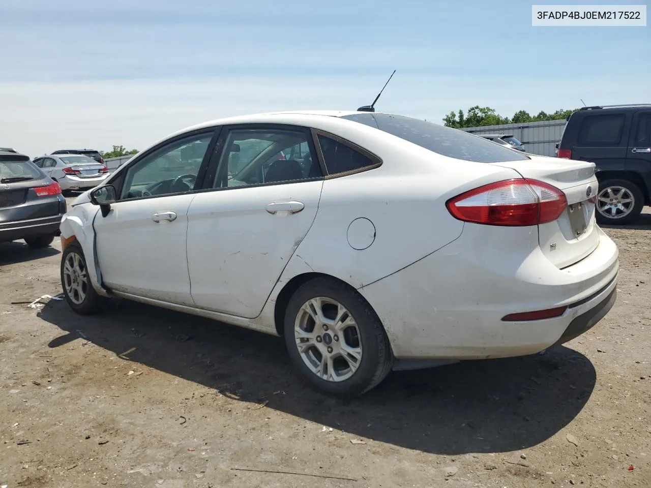 2014 Ford Fiesta Se VIN: 3FADP4BJ0EM217522 Lot: 60391904