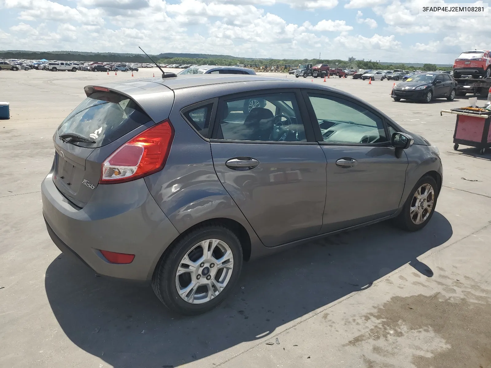 2014 Ford Fiesta Se VIN: 3FADP4EJ2EM108281 Lot: 60599344