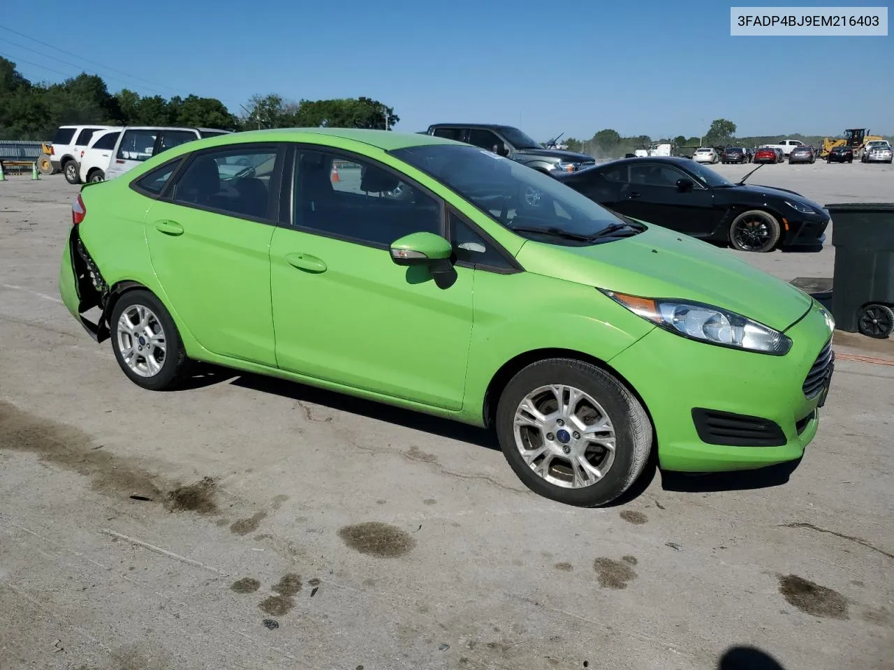 3FADP4BJ9EM216403 2014 Ford Fiesta Se