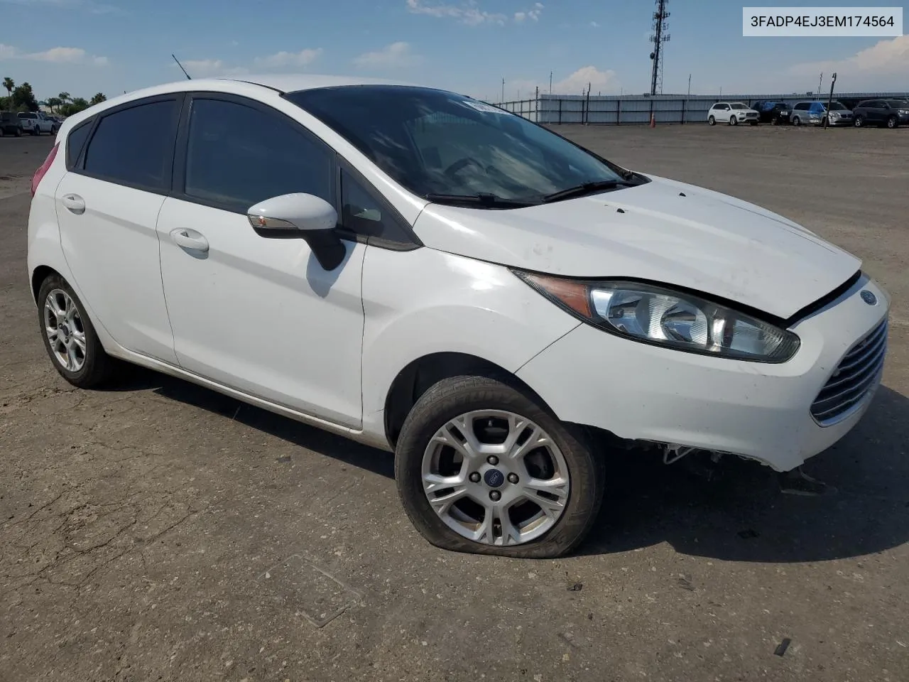 2014 Ford Fiesta Se VIN: 3FADP4EJ3EM174564 Lot: 60677244