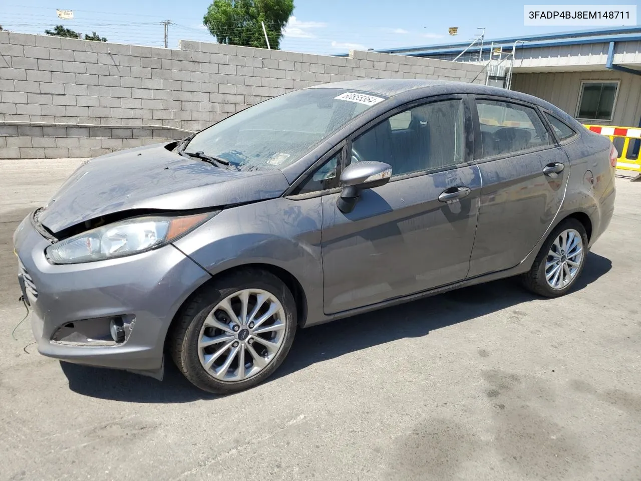 2014 Ford Fiesta Se VIN: 3FADP4BJ8EM148711 Lot: 60855364