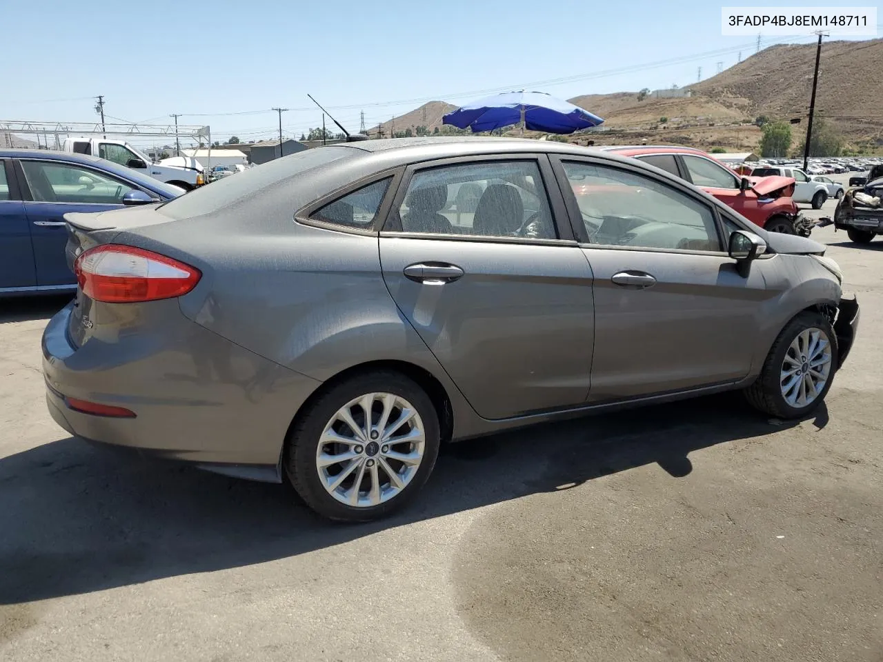 2014 Ford Fiesta Se VIN: 3FADP4BJ8EM148711 Lot: 60855364