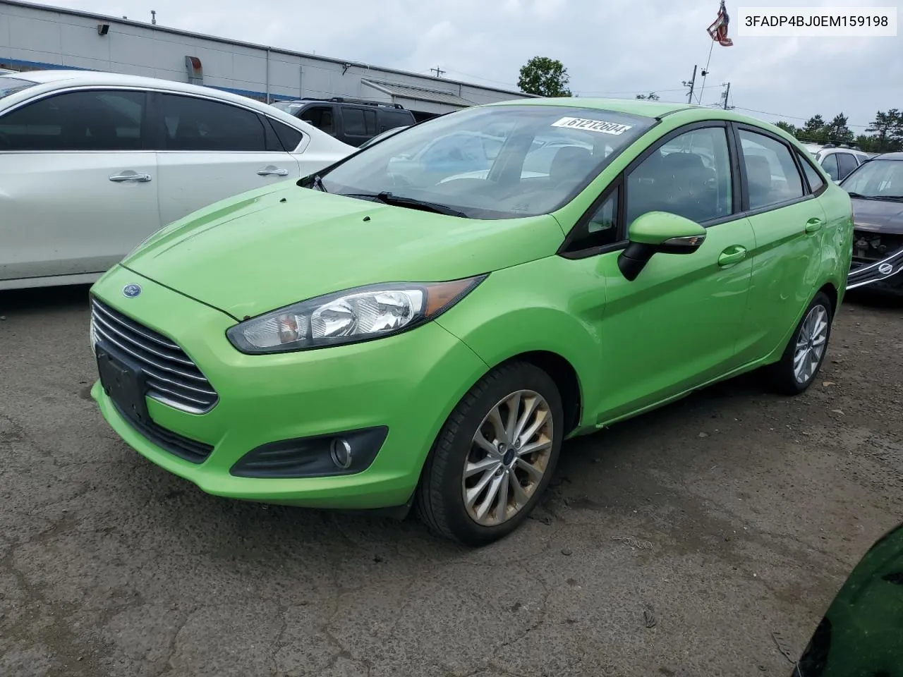 2014 Ford Fiesta Se VIN: 3FADP4BJ0EM159198 Lot: 61212604