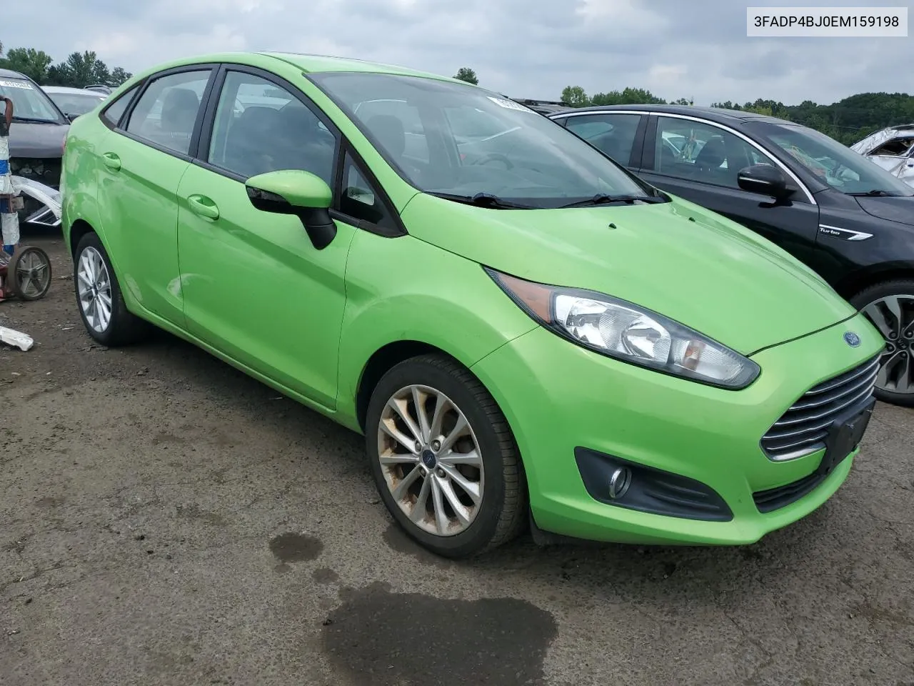 2014 Ford Fiesta Se VIN: 3FADP4BJ0EM159198 Lot: 61212604