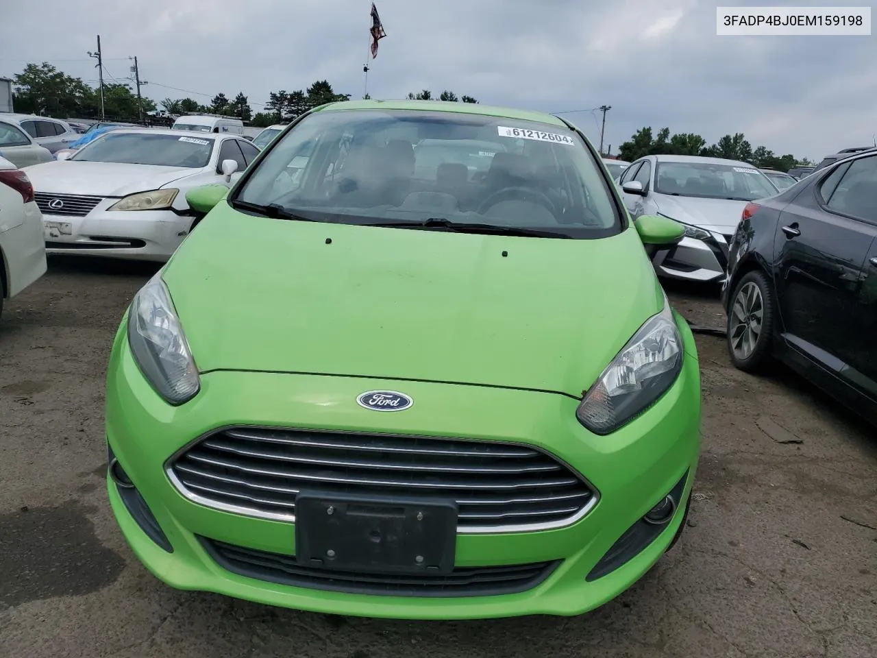 2014 Ford Fiesta Se VIN: 3FADP4BJ0EM159198 Lot: 61212604