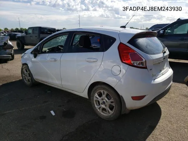 3FADP4EJ8EM243930 2014 Ford Fiesta Se