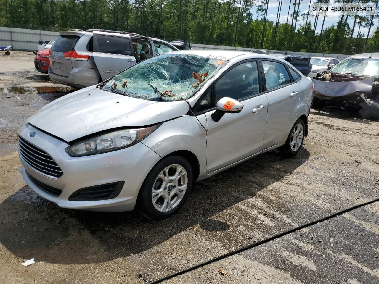 3FADP4BJ6EM165491 2014 Ford Fiesta Se