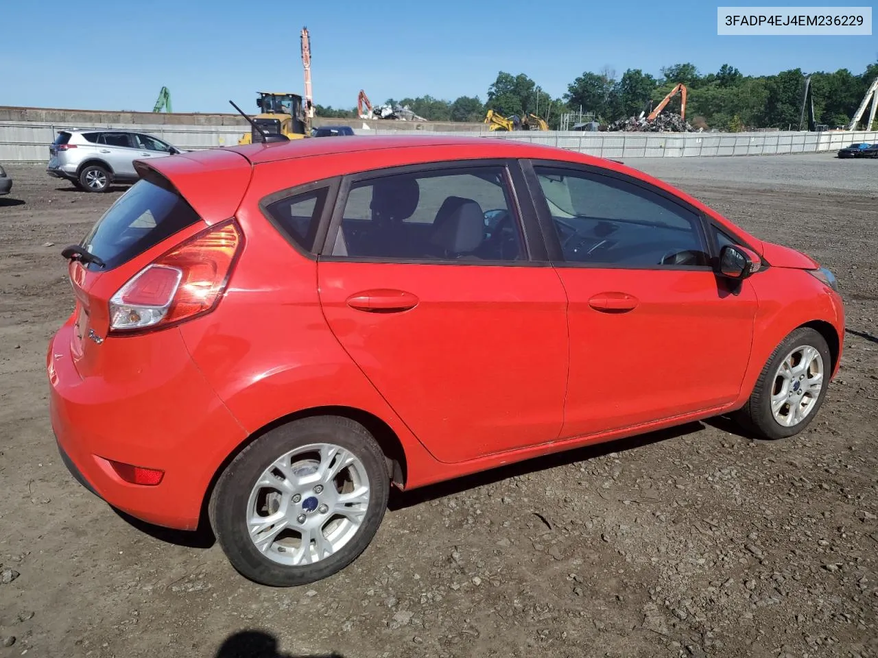 2014 Ford Fiesta Se VIN: 3FADP4EJ4EM236229 Lot: 61475944