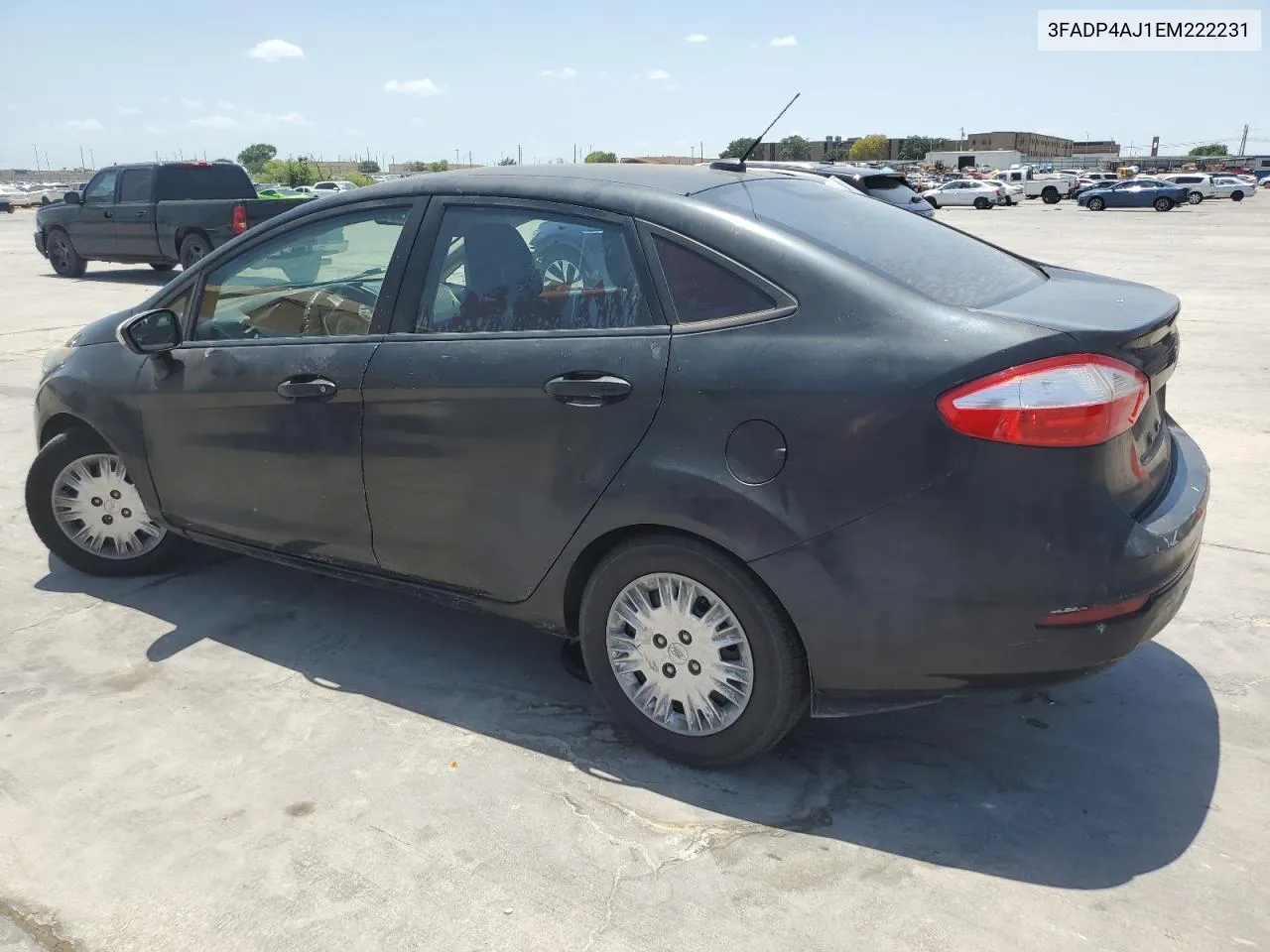 2014 Ford Fiesta S VIN: 3FADP4AJ1EM222231 Lot: 61654614