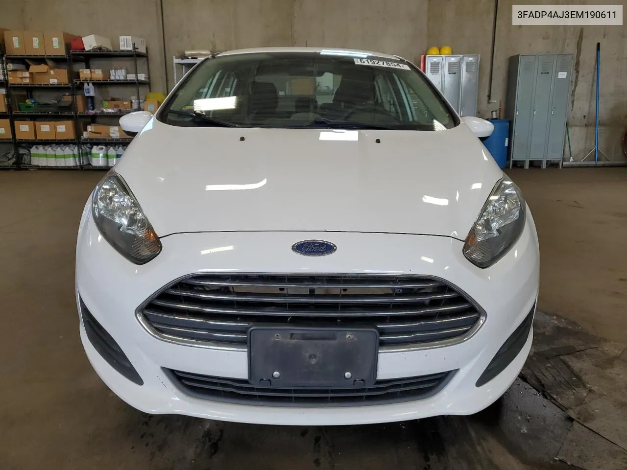 2014 Ford Fiesta S VIN: 3FADP4AJ3EM190611 Lot: 61927854