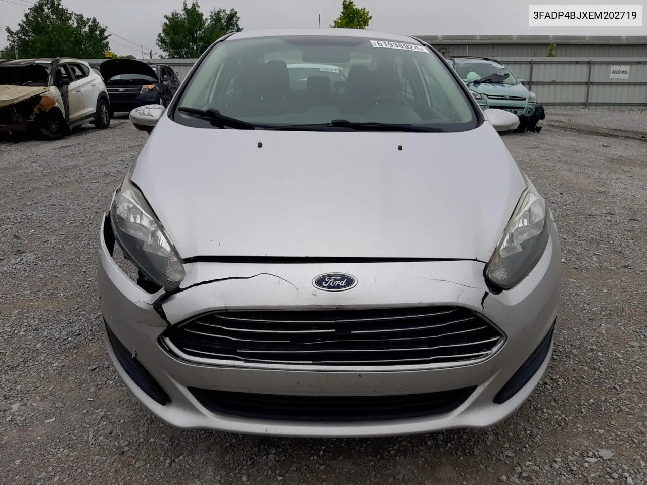 2014 Ford Fiesta Se VIN: 3FADP4BJXEM202719 Lot: 61938924