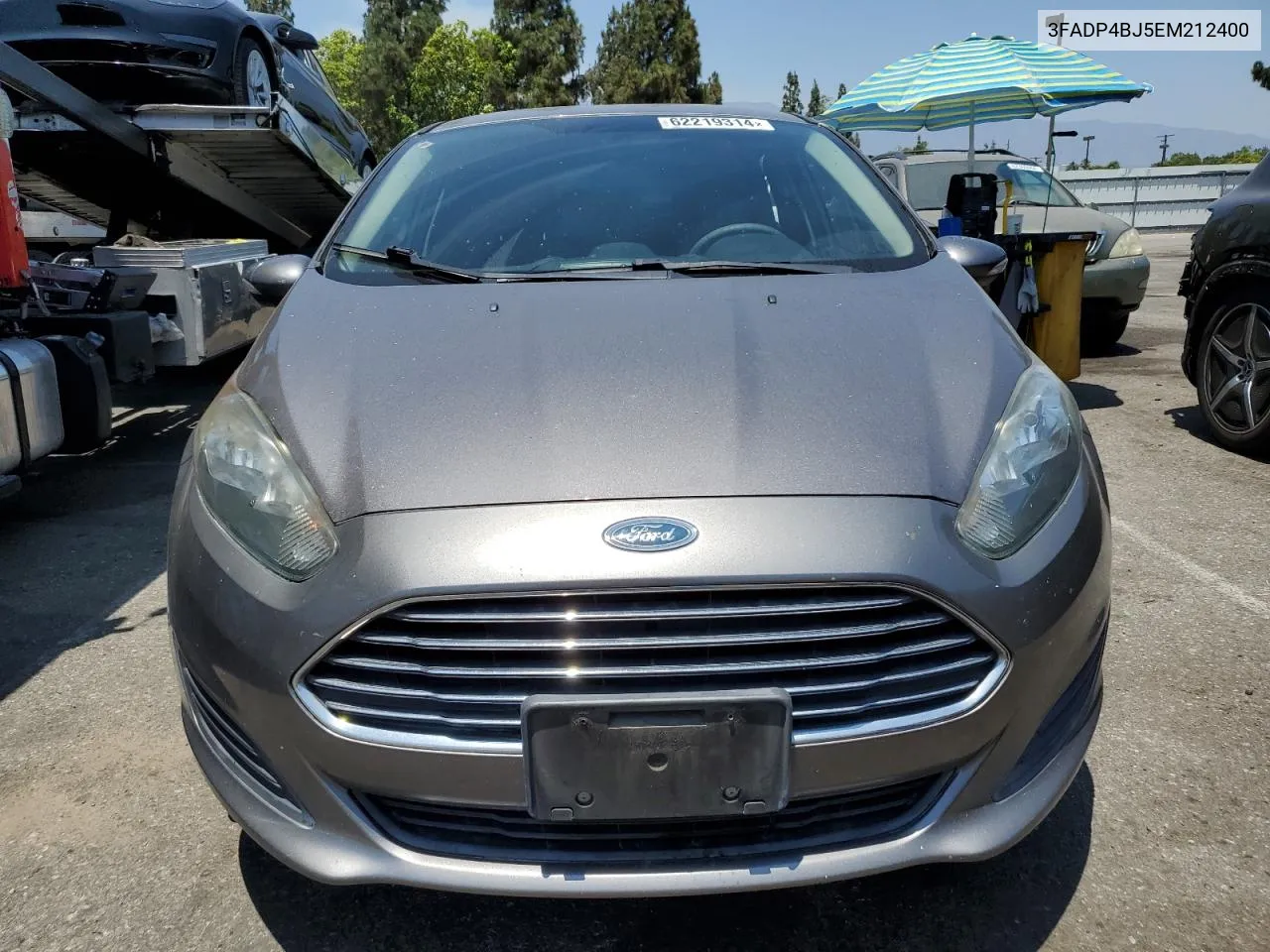 2014 Ford Fiesta Se VIN: 3FADP4BJ5EM212400 Lot: 62219314