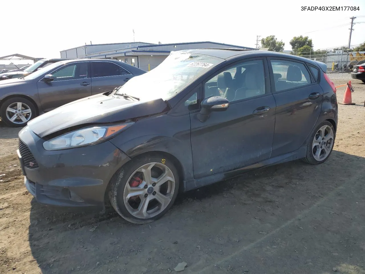 2014 Ford Fiesta St VIN: 3FADP4GX2EM177084 Lot: 62267764