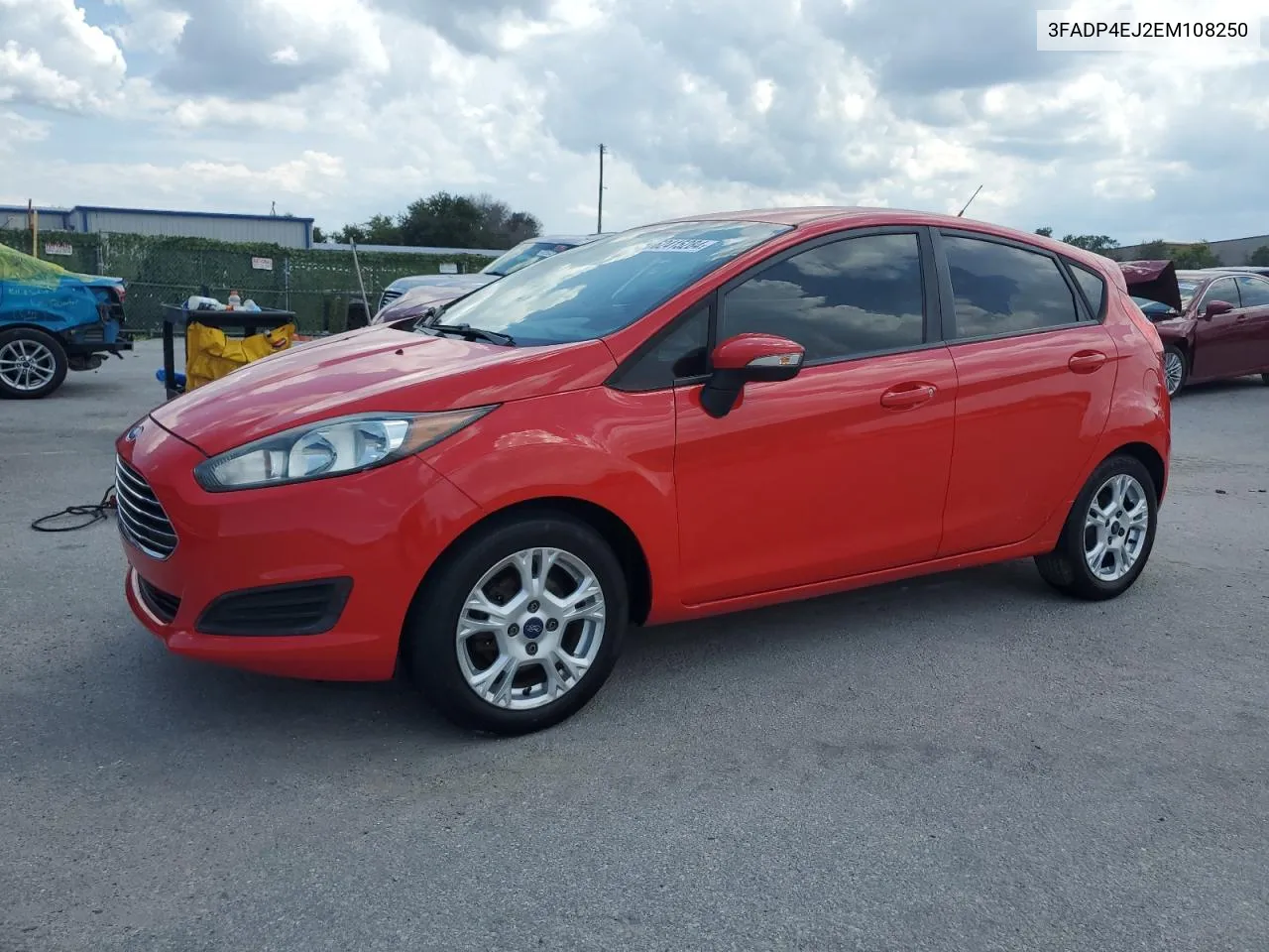 2014 Ford Fiesta Se VIN: 3FADP4EJ2EM108250 Lot: 62415284