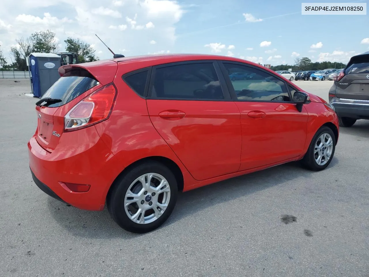 2014 Ford Fiesta Se VIN: 3FADP4EJ2EM108250 Lot: 62415284