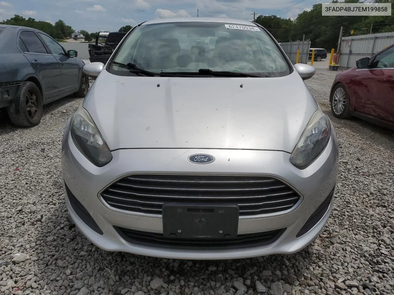 2014 Ford Fiesta Se VIN: 3FADP4BJ7EM199858 Lot: 62470534