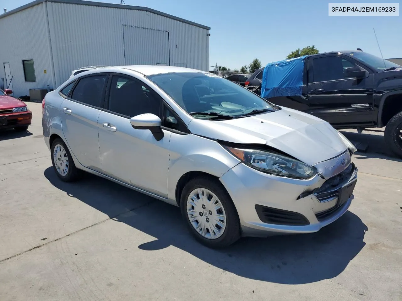 2014 Ford Fiesta S VIN: 3FADP4AJ2EM169233 Lot: 62496914