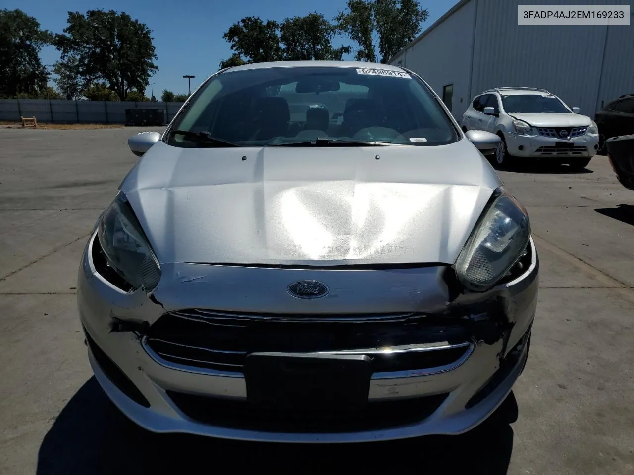 2014 Ford Fiesta S VIN: 3FADP4AJ2EM169233 Lot: 62496914