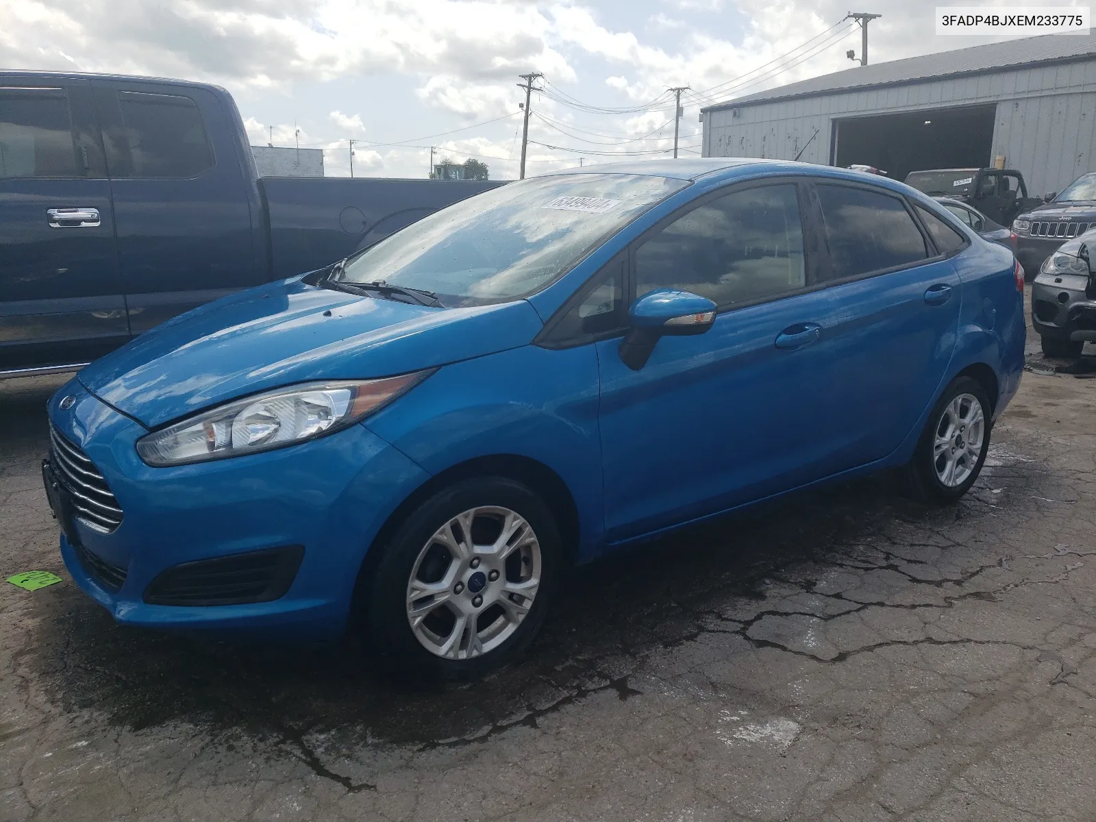 3FADP4BJXEM233775 2014 Ford Fiesta Se