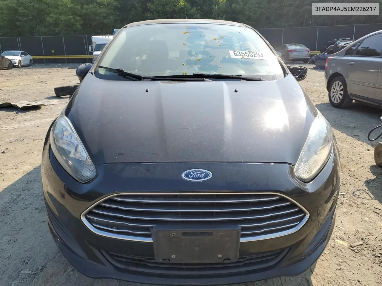 2014 Ford Fiesta S VIN: 3FADP4AJ5EM226217 Lot: 63555284