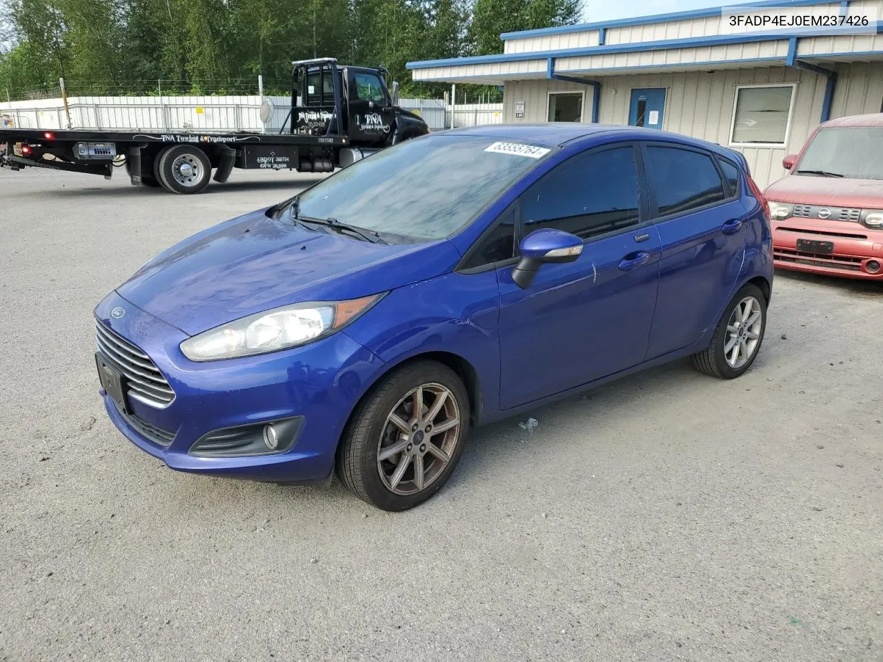 2014 Ford Fiesta Se VIN: 3FADP4EJ0EM237426 Lot: 63555764