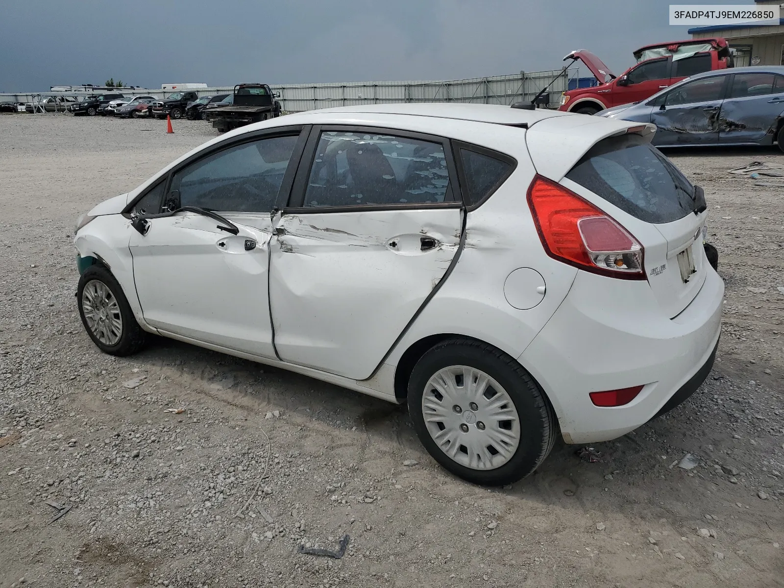 2014 Ford Fiesta S VIN: 3FADP4TJ9EM226850 Lot: 63886054