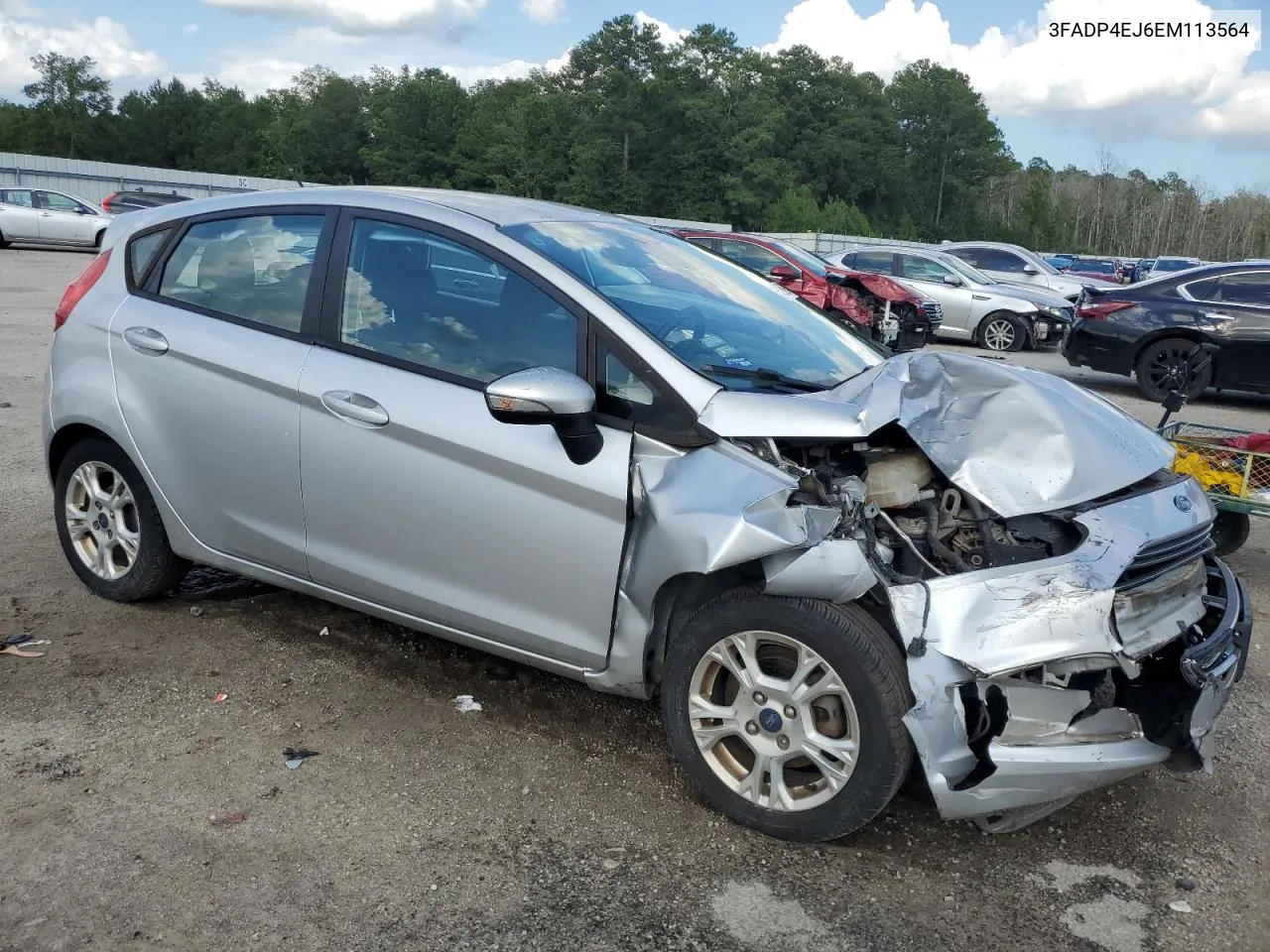 3FADP4EJ6EM113564 2014 Ford Fiesta Se