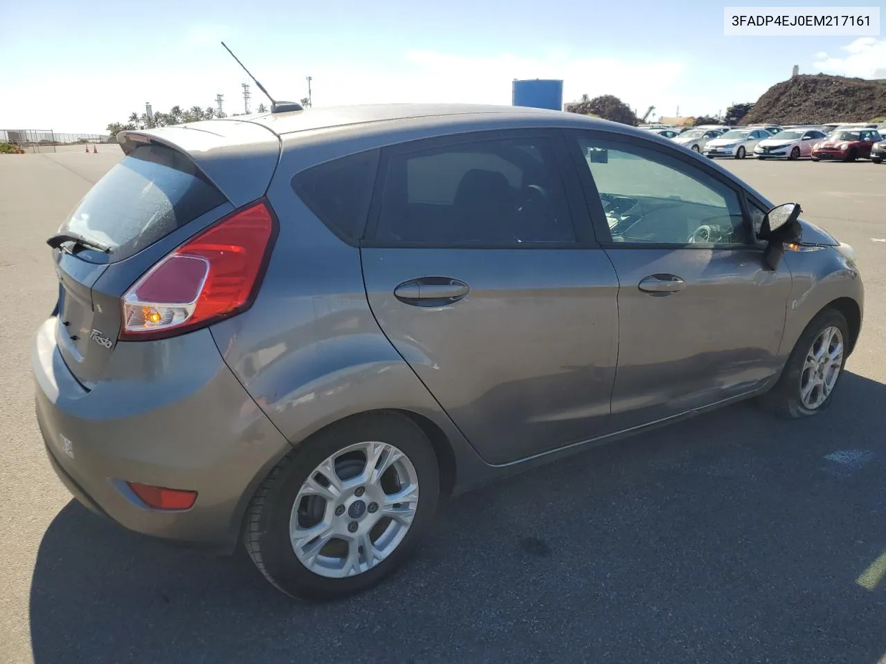 2014 Ford Fiesta Se VIN: 3FADP4EJ0EM217161 Lot: 64322054