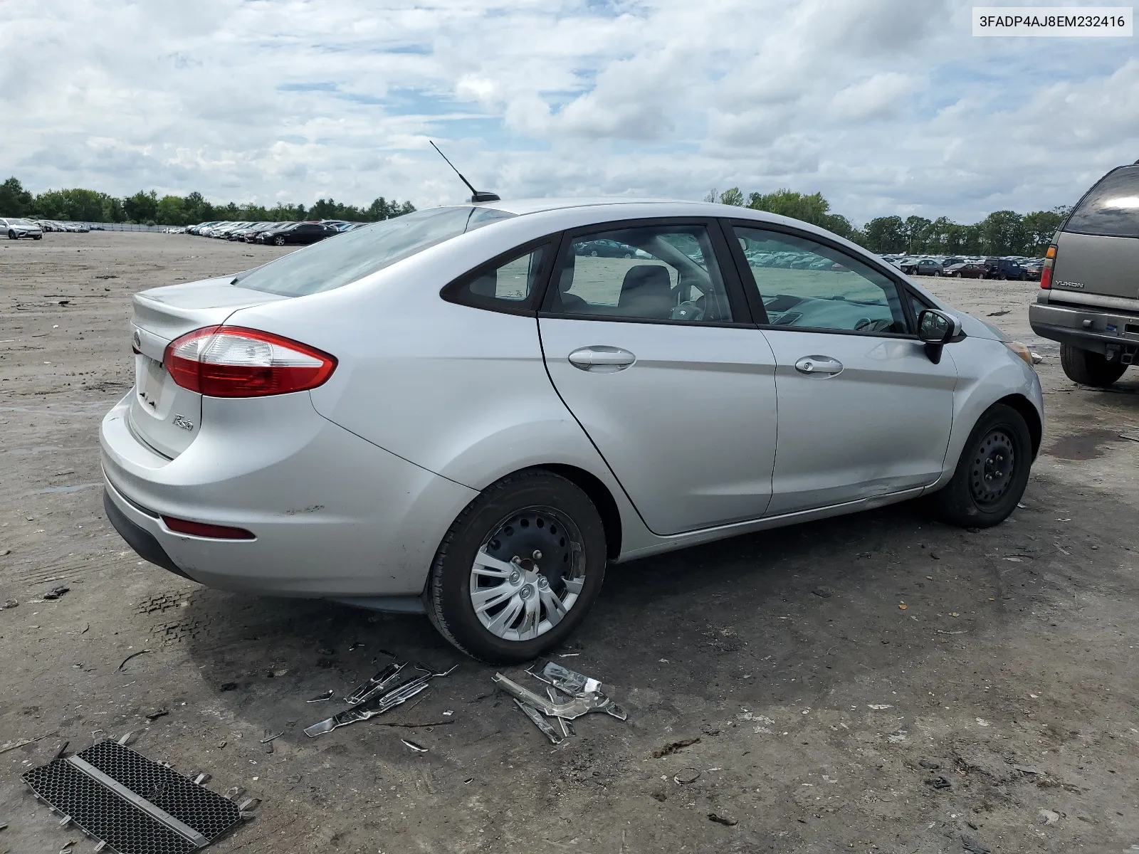 2014 Ford Fiesta S VIN: 3FADP4AJ8EM232416 Lot: 64576854