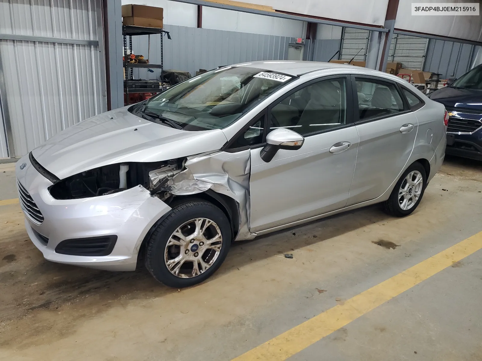 2014 Ford Fiesta Se VIN: 3FADP4BJ0EM215916 Lot: 64593924