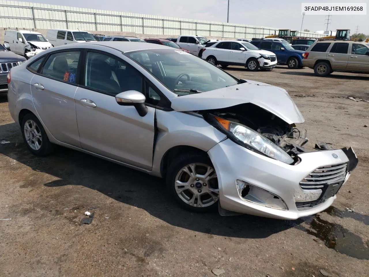 2014 Ford Fiesta Se VIN: 3FADP4BJ1EM169268 Lot: 64827464