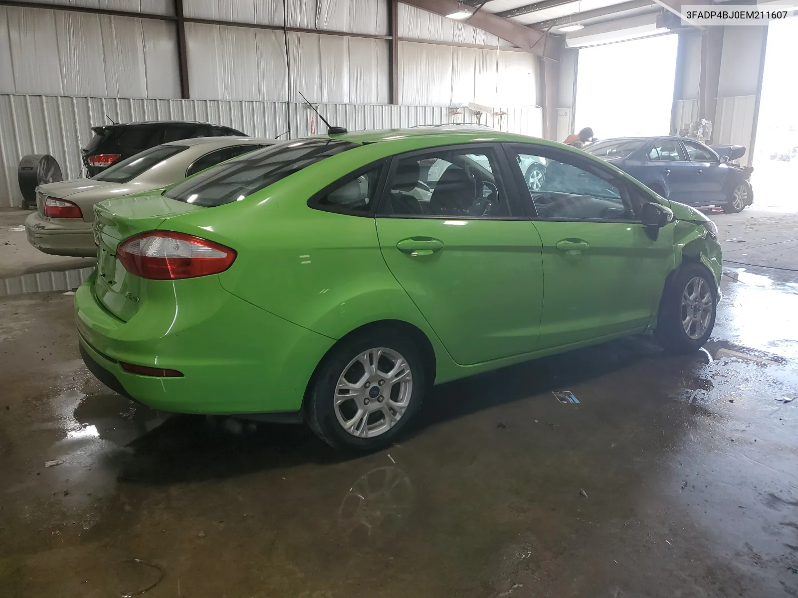 2014 Ford Fiesta Se VIN: 3FADP4BJ0EM211607 Lot: 64874694