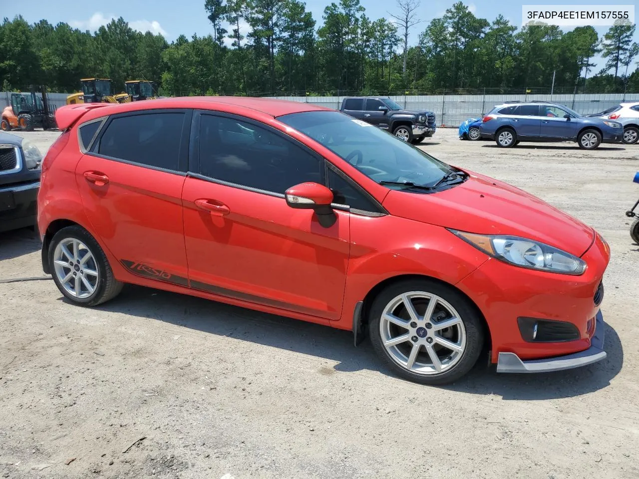 2014 Ford Fiesta Se VIN: 3FADP4EE1EM157555 Lot: 64993784