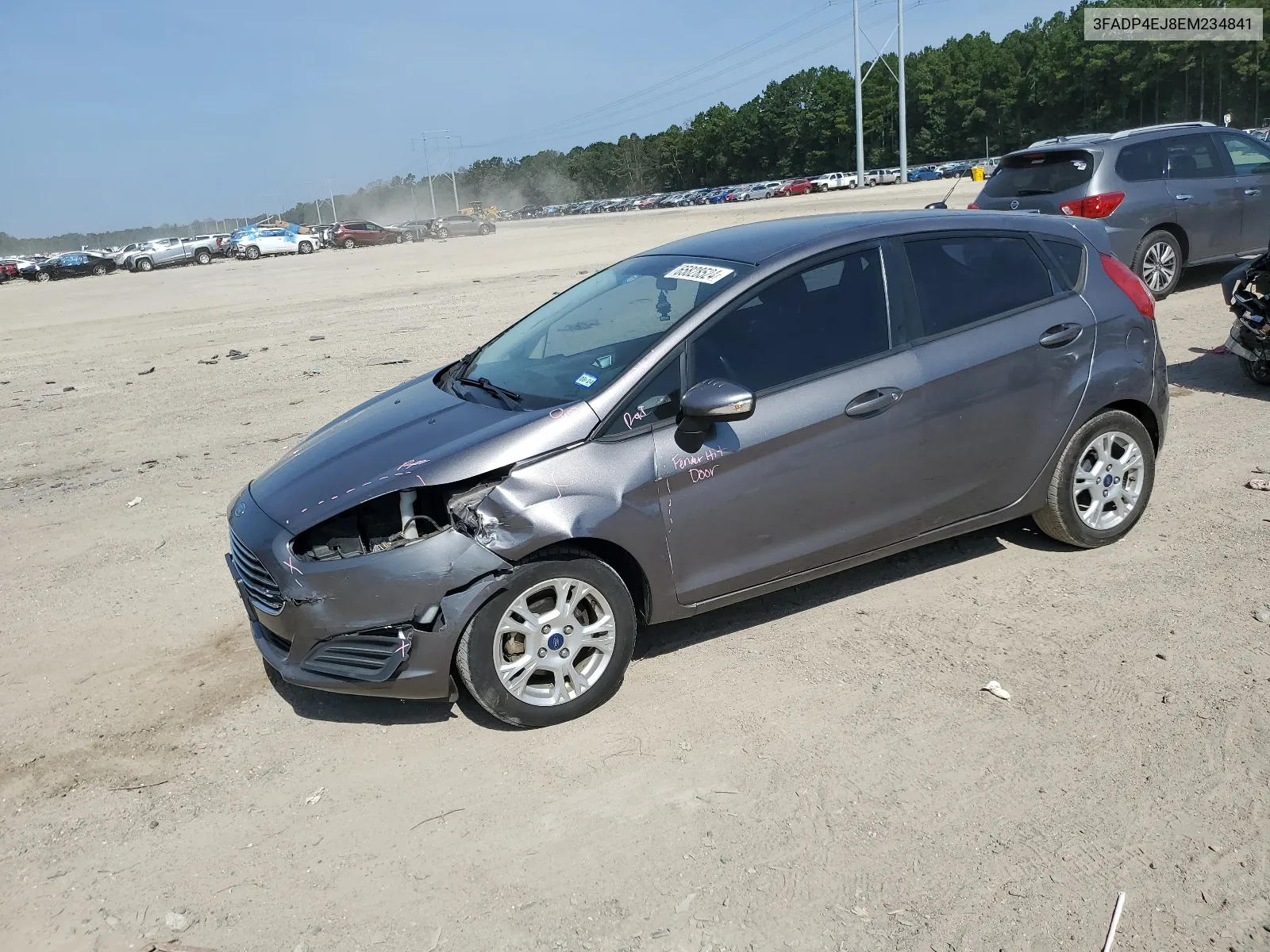 3FADP4EJ8EM234841 2014 Ford Fiesta Se