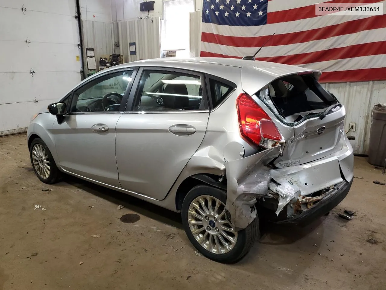 2014 Ford Fiesta Titanium VIN: 3FADP4FJXEM133654 Lot: 65918934