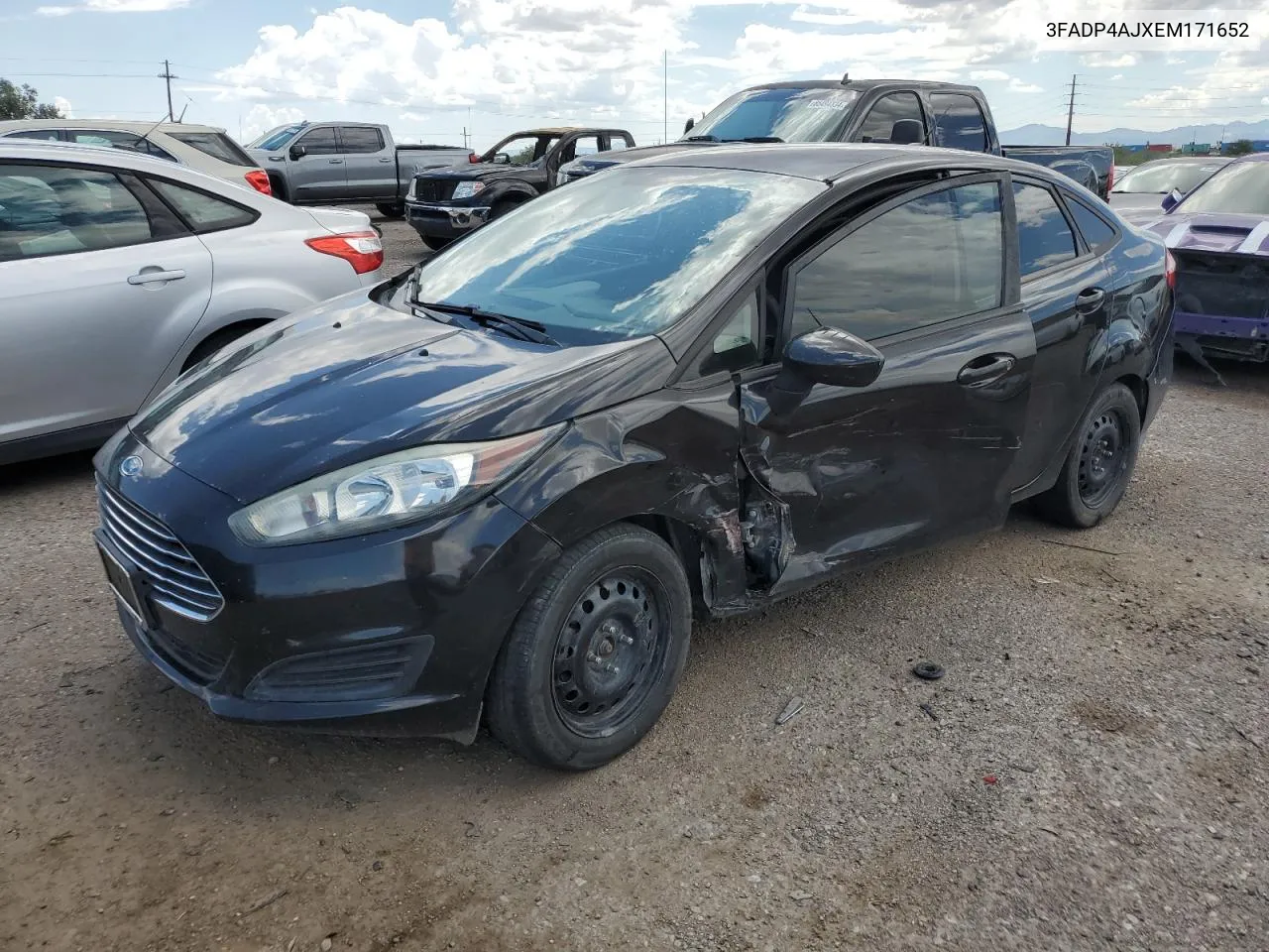 3FADP4AJXEM171652 2014 Ford Fiesta S