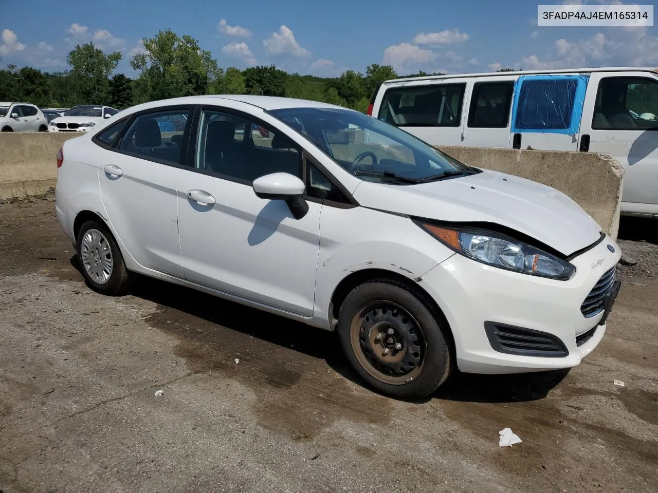 2014 Ford Fiesta S VIN: 3FADP4AJ4EM165314 Lot: 66657264