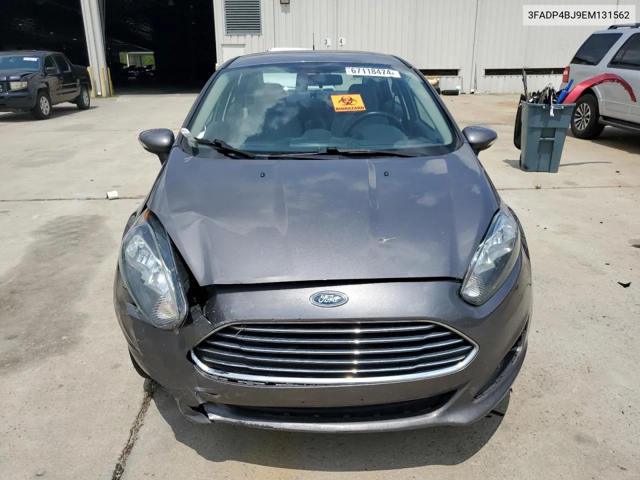 2014 Ford Fiesta Se VIN: 3FADP4BJ9EM131562 Lot: 67118474