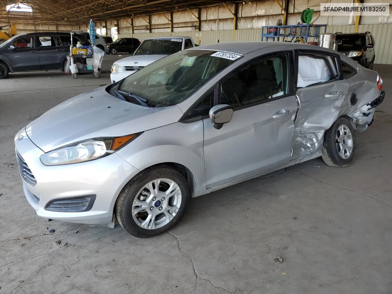 2014 Ford Fiesta Se VIN: 3FADP4BJ8EM183250 Lot: 67557334