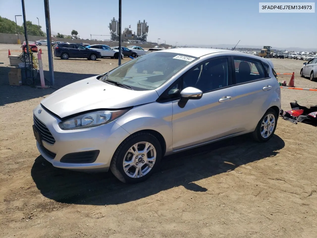 2014 Ford Fiesta Se VIN: 3FADP4EJ7EM134973 Lot: 67979294