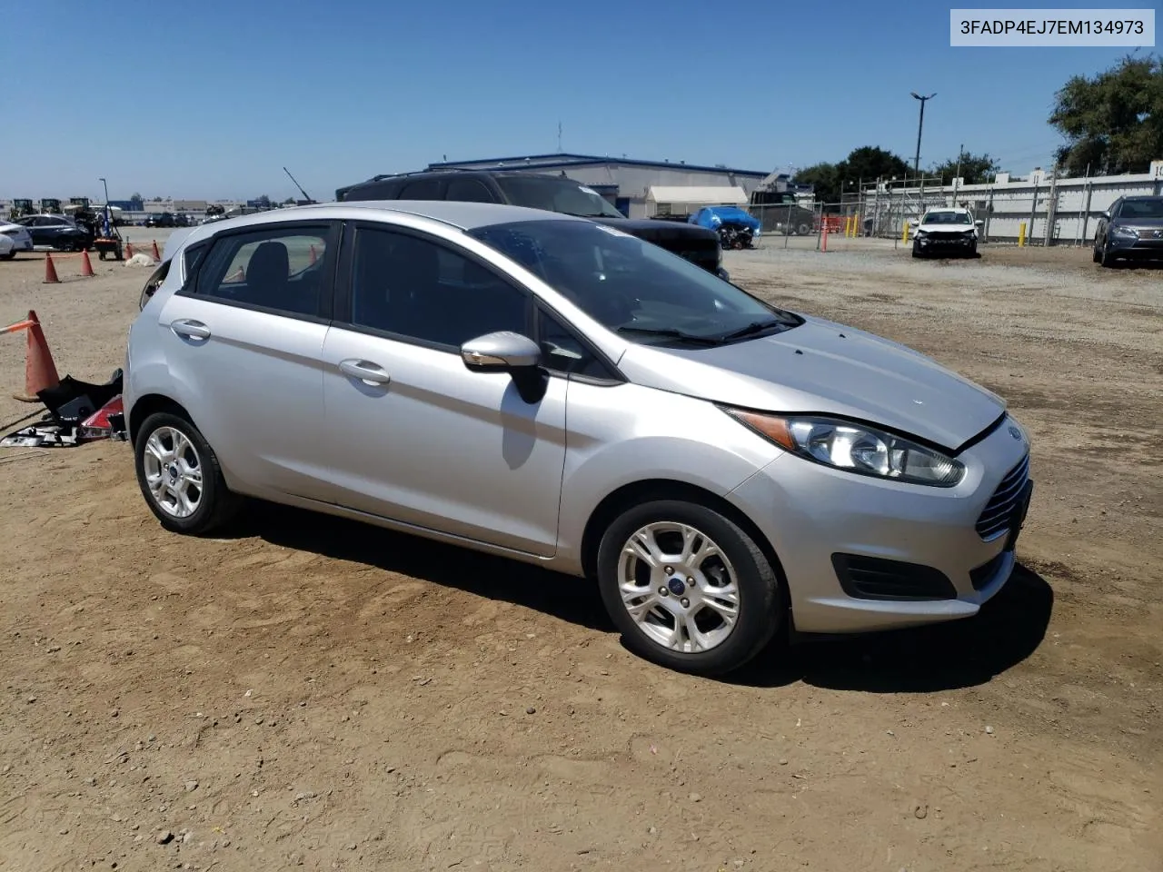 2014 Ford Fiesta Se VIN: 3FADP4EJ7EM134973 Lot: 67979294