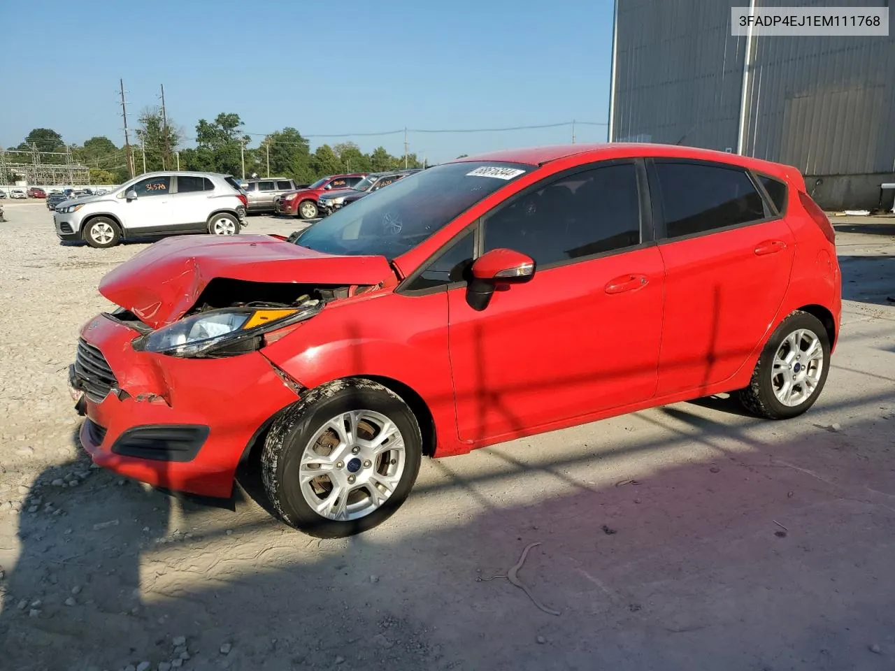 2014 Ford Fiesta Se VIN: 3FADP4EJ1EM111768 Lot: 68616344