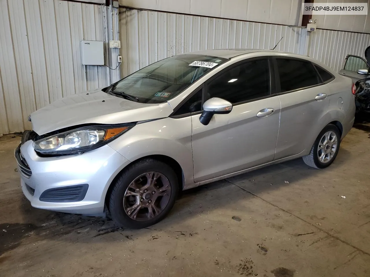 2014 Ford Fiesta Se VIN: 3FADP4BJ9EM124837 Lot: 68786704