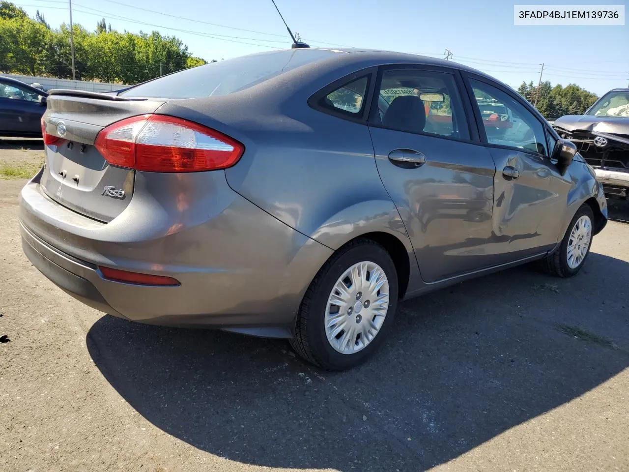 2014 Ford Fiesta Se VIN: 3FADP4BJ1EM139736 Lot: 69415024